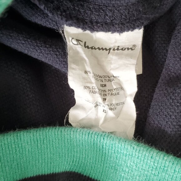 Champion Vintage Terry Sweatshirt Sweater Top XS - Picture 8 of 9